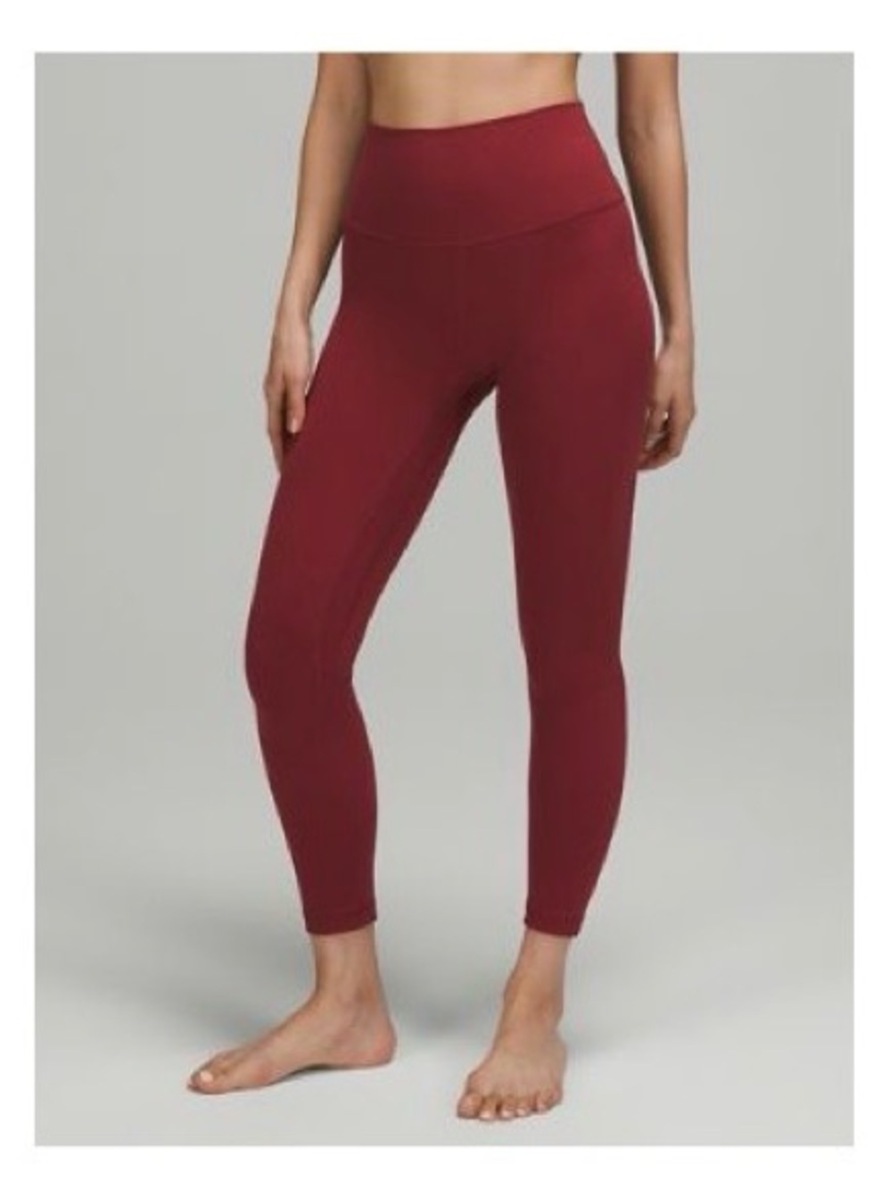 lululemon athletica High-Rise Burgundy Leggings